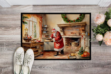 Load image into Gallery viewer, Cookies with Santa Claus Doormat-24x36 Indoor / Outdoor Rug | Made in USA