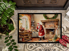 Load image into Gallery viewer, Cookies with Santa Claus Doormat - 18X27 Indoor / Outdoor Rug | Made in USA