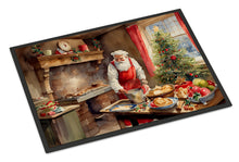 Load image into Gallery viewer, Cookies with Santa Claus Doormat - 18X27 Indoor / Outdoor Rug | Made in USA