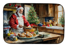 Load image into Gallery viewer, Cookies with Santa Claus Weihnachtsmann Dish Drying Mat