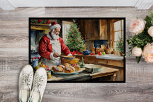 Load image into Gallery viewer, Cookies with Santa Claus Weihnachtsmann Doormat-24x36 Indoor / Outdoor Rug | Made in USA