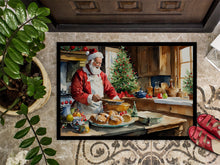 Load image into Gallery viewer, Cookies with Santa Claus Weihnachtsmann Doormat-24x36 Indoor / Outdoor Rug | Made in USA