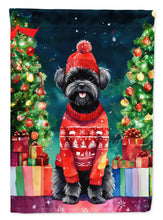 Load image into Gallery viewer, Affenpinscher Christmas House Flag