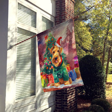 Load image into Gallery viewer, Airedale Terrier Christmas House Flag