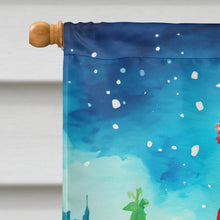 Load image into Gallery viewer, Airedale Terrier Christmas House Flag