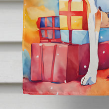 Load image into Gallery viewer, American English Coonhound Christmas House Flag
