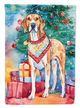 Load image into Gallery viewer, American English Coonhound Christmas House Flag