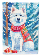 Load image into Gallery viewer, American Eskimo Christmas House Flag