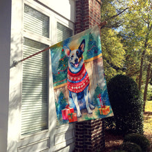 Load image into Gallery viewer, Australian Cattle Dog Christmas House Flag