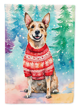 Load image into Gallery viewer, Australian Cattle Dog Christmas House Flag