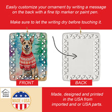 Load image into Gallery viewer, Australian Cattle Dog Christmas Porcelain Ornament