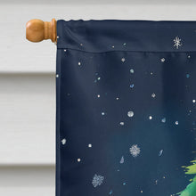 Load image into Gallery viewer, Basset Hound Christmas House Flag