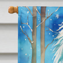 Load image into Gallery viewer, Bearded Collie Christmas House Flag