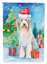 Load image into Gallery viewer, Bearded Collie Christmas House Flag