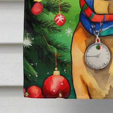 Load image into Gallery viewer, Belgian Malinois Christmas House Flag