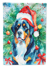 Load image into Gallery viewer, Bernese Mountain Dog Christmas House Flag
