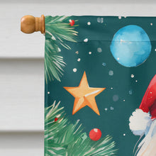 Load image into Gallery viewer, Bichon Frise Christmas House Flag