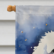 Load image into Gallery viewer, Bichon Frise Christmas House Flag