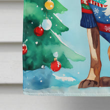 Load image into Gallery viewer, Coonhound Christmas House Flag