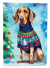 Load image into Gallery viewer, Coonhound Christmas House Flag
