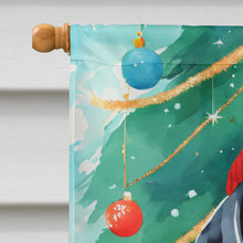 Load image into Gallery viewer, Bluetick Coonhound Christmas House Flag