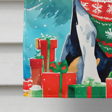 Load image into Gallery viewer, Bluetick Coonhound Christmas House Flag