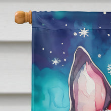 Load image into Gallery viewer, Boston Terrier Christmas House Flag