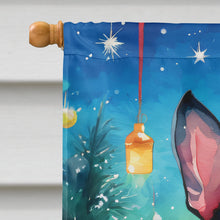 Load image into Gallery viewer, Boston Terrier Christmas House Flag