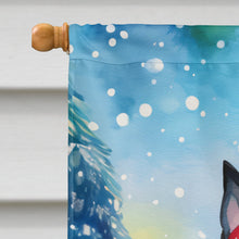 Load image into Gallery viewer, Boston Terrier Christmas House Flag