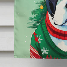 Load image into Gallery viewer, Boston Terrier Christmas House Flag