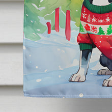 Load image into Gallery viewer, Boston Terrier Christmas House Flag