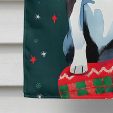 Load image into Gallery viewer, Boston Terrier Christmas House Flag