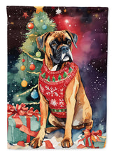 Load image into Gallery viewer, Boxer Christmas House Flag