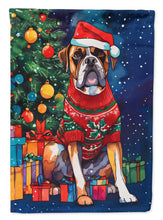 Load image into Gallery viewer, Boxer Christmas House Flag