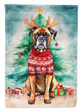 Load image into Gallery viewer, Boxer Christmas House Flag