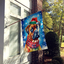 Load image into Gallery viewer, Boxer Christmas House Flag