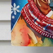 Load image into Gallery viewer, Boxer Christmas House Flag