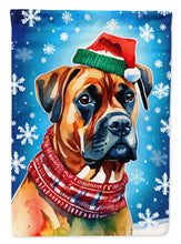 Load image into Gallery viewer, Boxer Christmas House Flag