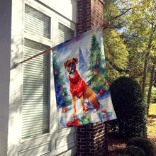 Load image into Gallery viewer, Boxer Christmas House Flag