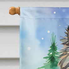 Load image into Gallery viewer, Cairn Terrier Christmas House Flag