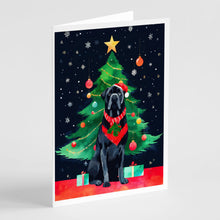 Load image into Gallery viewer, Cane Corso Christmas Greeting Cards - Blank Note Cards – 8-Pack of Artist-Designed Cards with Envelopes