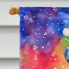 Load image into Gallery viewer, Catahoula Christmas House Flag
