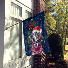 Load image into Gallery viewer, Catahoula Christmas House Flag