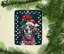 Load image into Gallery viewer, Catahoula Christmas Porcelain Ornament