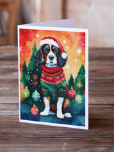 Load image into Gallery viewer, Cavalier Spaniel Christmas Greeting Cards - Blank Note Cards – 8-Pack of Artist-Designed Cards with Envelopes