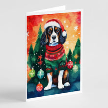 Load image into Gallery viewer, Cavalier Spaniel Christmas Greeting Cards - Blank Note Cards – 8-Pack of Artist-Designed Cards with Envelopes