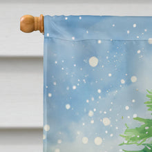 Load image into Gallery viewer, Chesapeake Bay Retriever Christmas House Flag