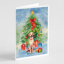 Load image into Gallery viewer, Chesapeake Bay Retriever Christmas Greeting Cards - Blank Note Cards – 8-Pack of Artist-Designed Cards with Envelopes