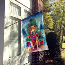 Load image into Gallery viewer, Chesapeake Bay Retriever Christmas House Flag