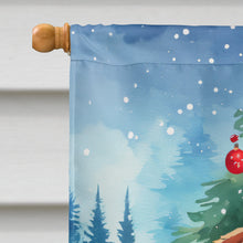 Load image into Gallery viewer, Chesapeake Bay Retriever Christmas House Flag